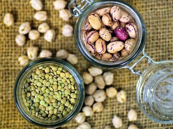 Hülsenfrüchte Bohnen Linsen