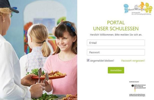 Anmeldung Unser Schulessen